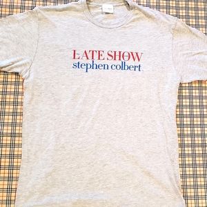 Late Show Stephen Colbert authentic tee shirt